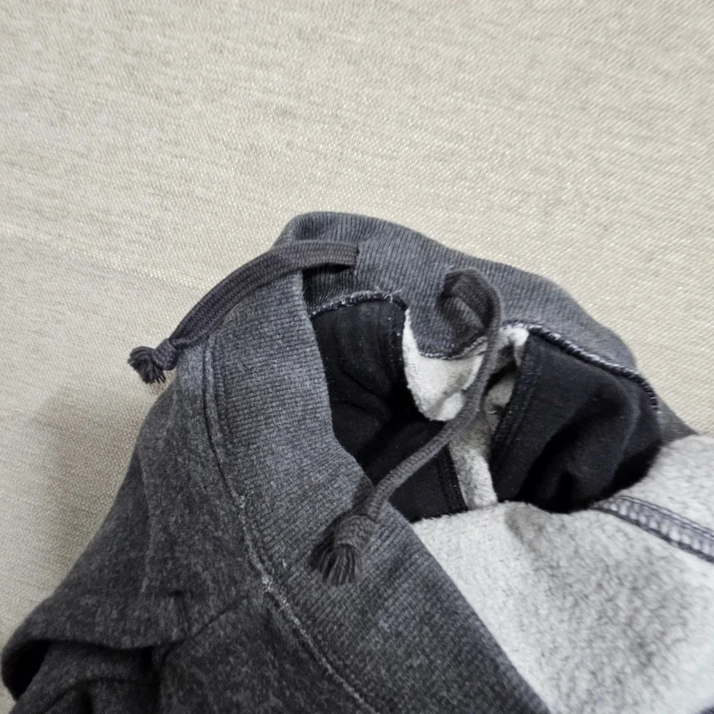 Duluth Trading Co Jogger Sweatpants‎ M x 32 Gray Logo Fleece Lined 44209